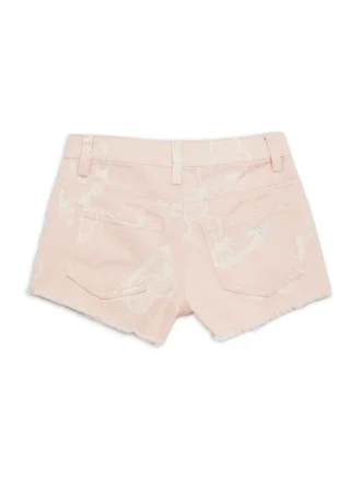 Short en denim à motif papillon (2-6)
