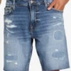 Short en denim vieilli Eco Wyatt