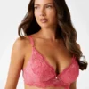 Soutien-gorge dos nu rembourré en dentelle florale Louise