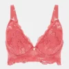 Soutien-gorge dos nu rembourré en dentelle florale Louise