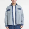 Surchemise en denim