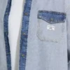 Surchemise en denim