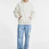 Sweat à capuche avec logo brodé