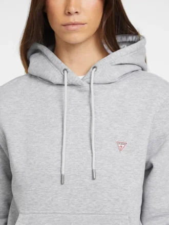 Sweat à capuche avec mini-écusson