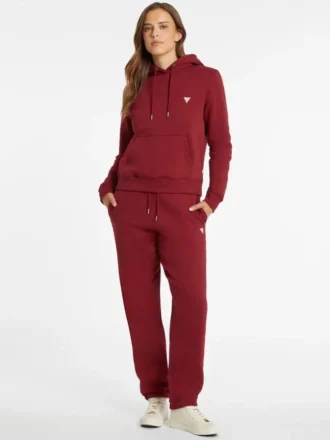 Sweat à capuche avec mini-écusson