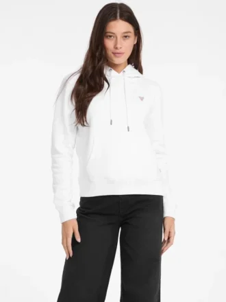 Sweat à capuche avec mini-écusson