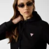 Sweat à capuche avec mini-écusson
