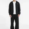 Sweat à capuche zippé avec inscription