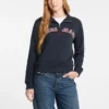 Sweat-shirt à demi-zip