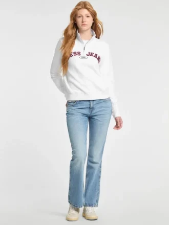 Sweat-shirt à demi-zip