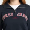 Sweat-shirt à demi-zip