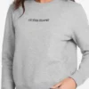 Sweatshirt avec logo brodé