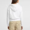 Sweatshirt zippé avec mini-écusson Sweatshirt zippé avec mini-écusson