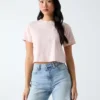 T-shirt ample à logo