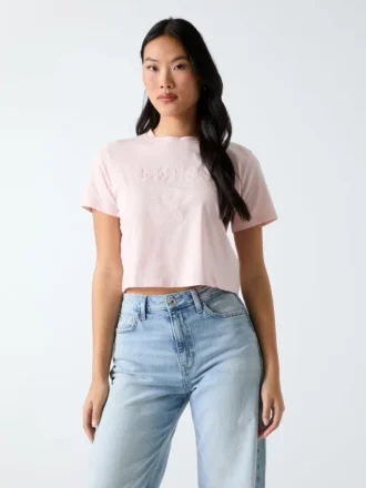 T-shirt ample à logo