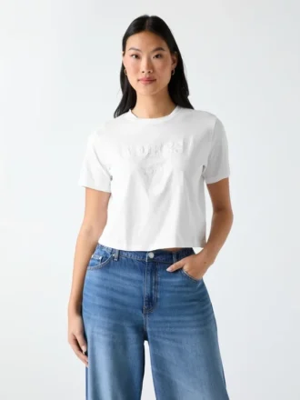 T-shirt ample à logo