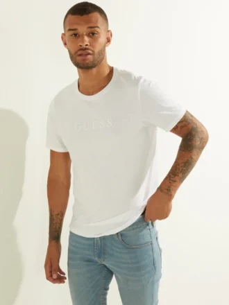 T-shirt avec logo brodé