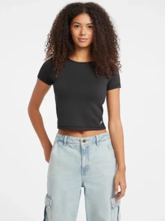 T-shirt avec logo brodé