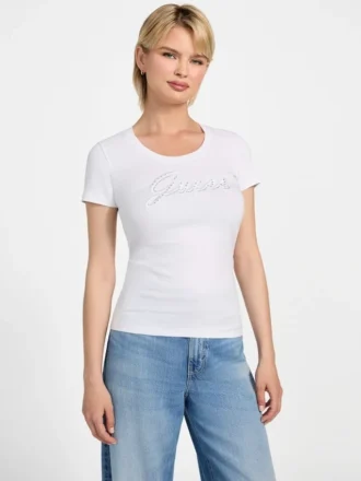 T-shirt avec logo brodé « Eco »