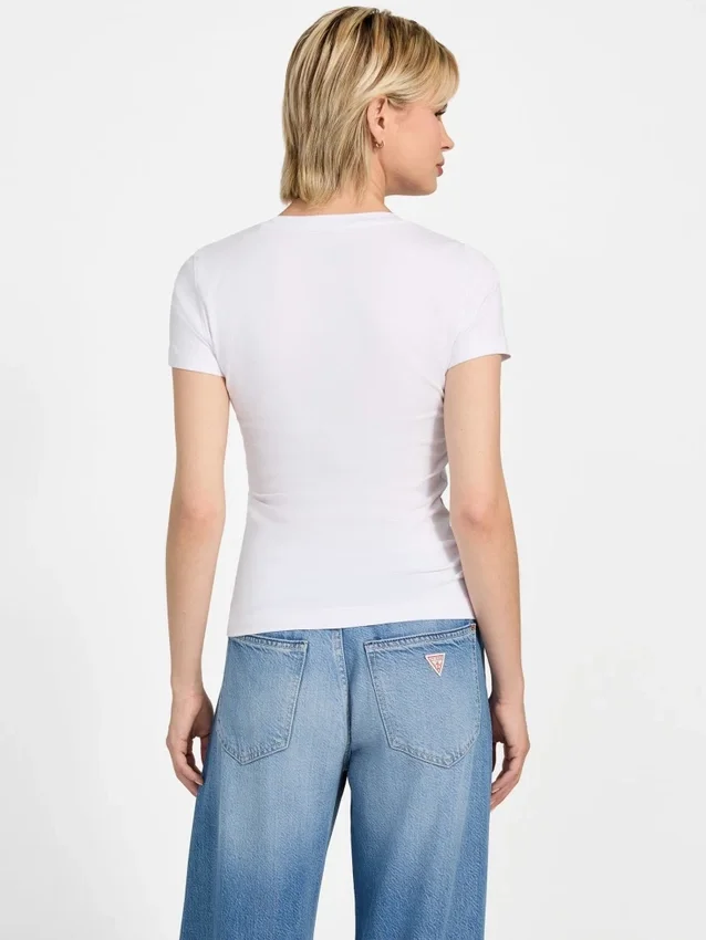 T-shirt avec logo brodé « Eco » T-shirt avec logo brodé « Eco »