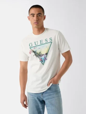 T-shirt avec logo triangle