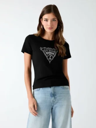 T-shirt avec logo triangle