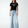 T-shirt avec logo triangle T-shirt avec logo triangle