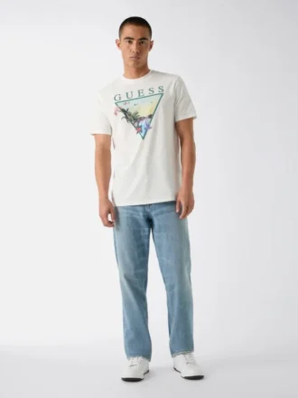 T-shirt avec logo triangle
