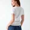 T-shirt avec logo triangle T-shirt avec logo triangle