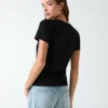 T-shirt avec logo triangle T-shirt avec logo triangle