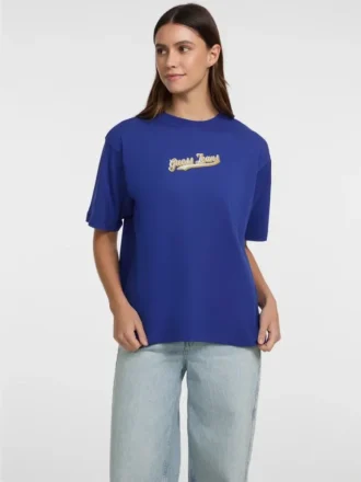 T-shirt à col rond avec logo