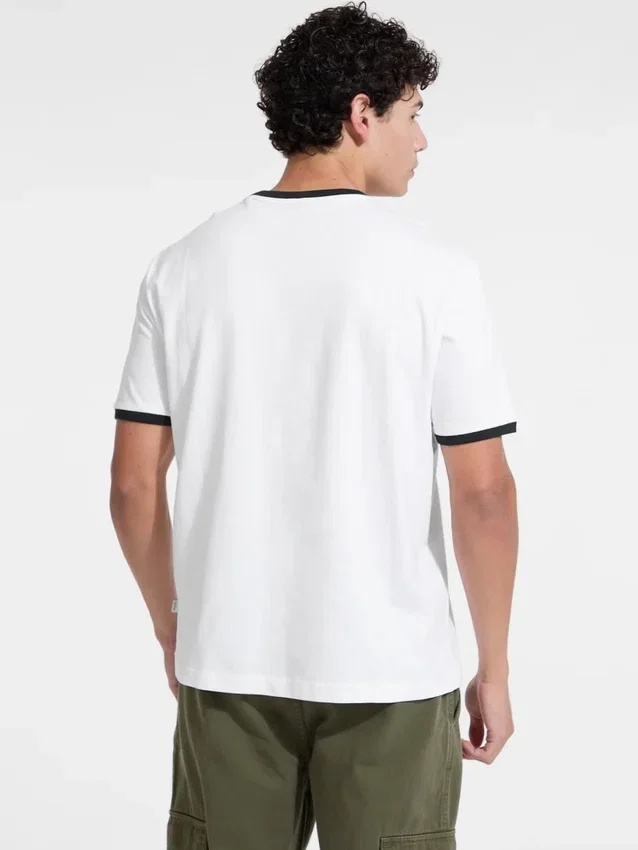 T-shirt à col rond avec logo T-shirt à col rond avec logo