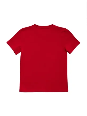 T-shirt à col rond avec logo Erikk (7-16 ans)