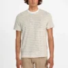 T-shirt à col rond rayé Baxter