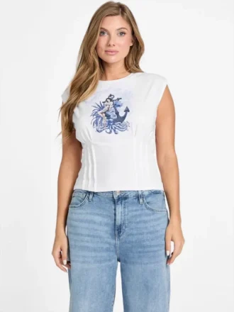 T-shirt corset Eco Nautical ou Nice