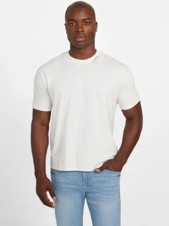 T-shirt David à appliques florales
