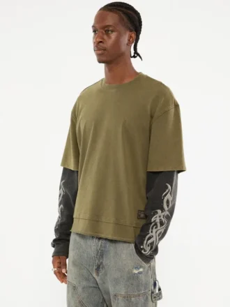 T-shirt double épaisseur Guess Originals Eco