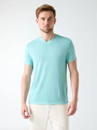 T-shirt en mélange de viscose