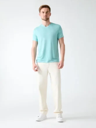 T-shirt en mélange de viscose