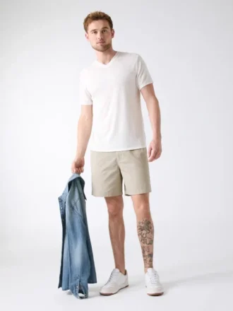 T-shirt en mélange de viscose