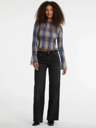 T-shirt imprimé en maille smockée éco-responsable Guess Originals