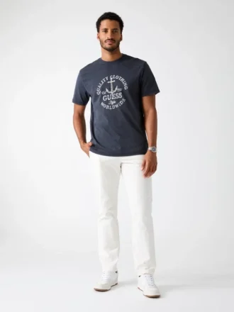 T-shirt à motif marin
