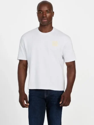 T-shirt à patch carré Eco