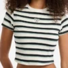 T-shirt rayé pour bébé Guess Originals Core