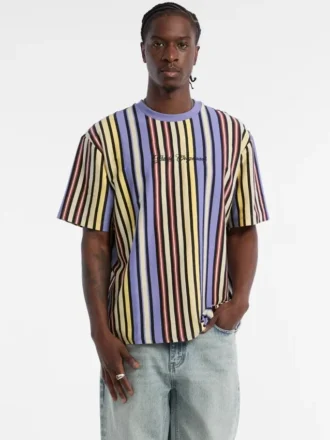 T-shirt à rayures écologiques Guess Originals