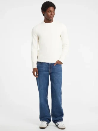 T-shirt slim à côtes multicolores