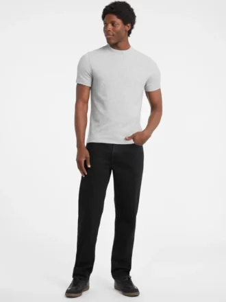 T-shirt slim à côtes multicolores