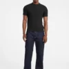 T-shirt slim à côtes multicolores T-shirt slim à côtes multicolores