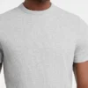 T-shirt slim à côtes multicolores T-shirt slim à côtes multicolores