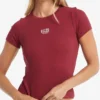 T-shirt slim à logo brodé T-shirt slim à logo brodé